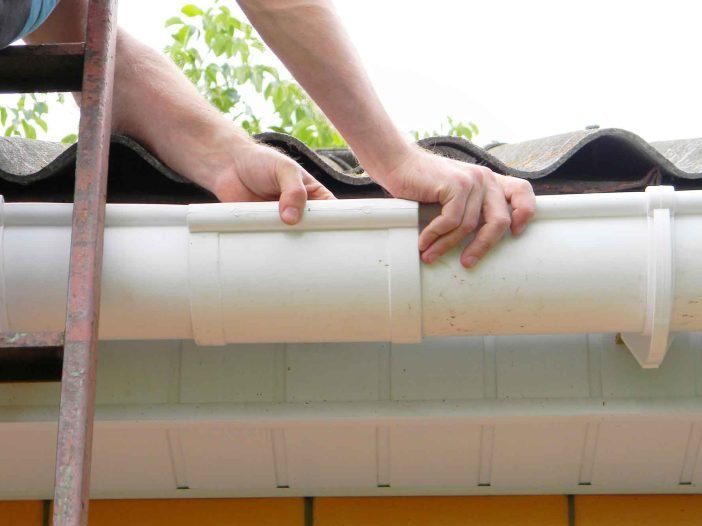 Gutter Professional at work